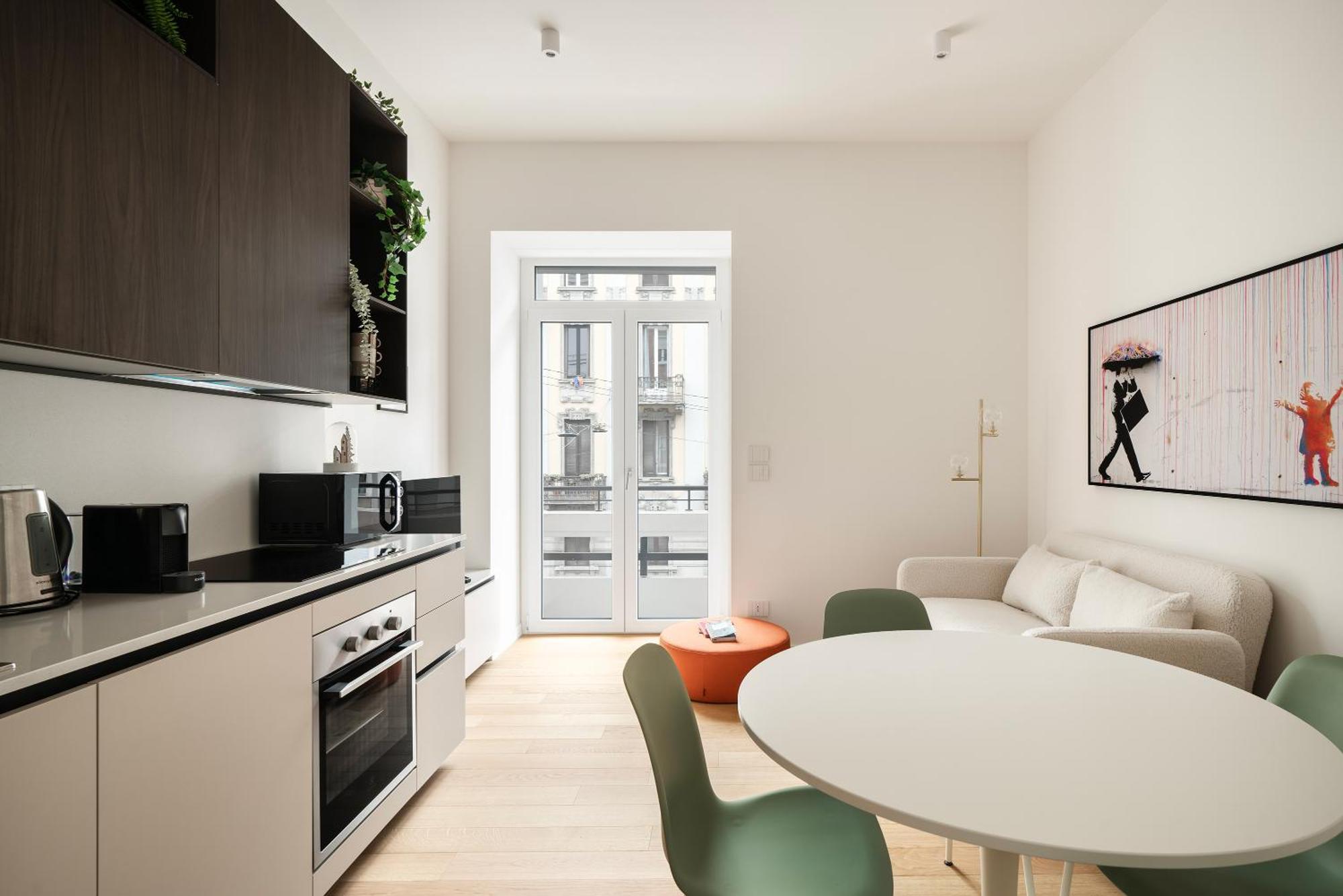Appartement Santa Tecla Living Corti Di Bayres à Milan Extérieur photo